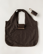 keychain tote - coffee